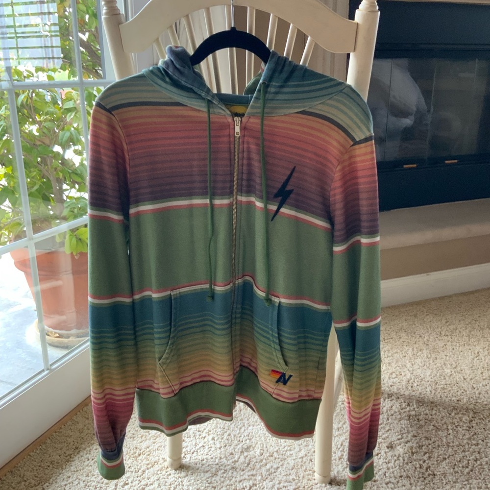 Aviator Nation Tulum Bolt Stitch Hoodie